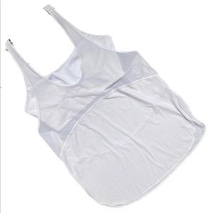 LULULEMON White Racer Back Athletic Tank Top